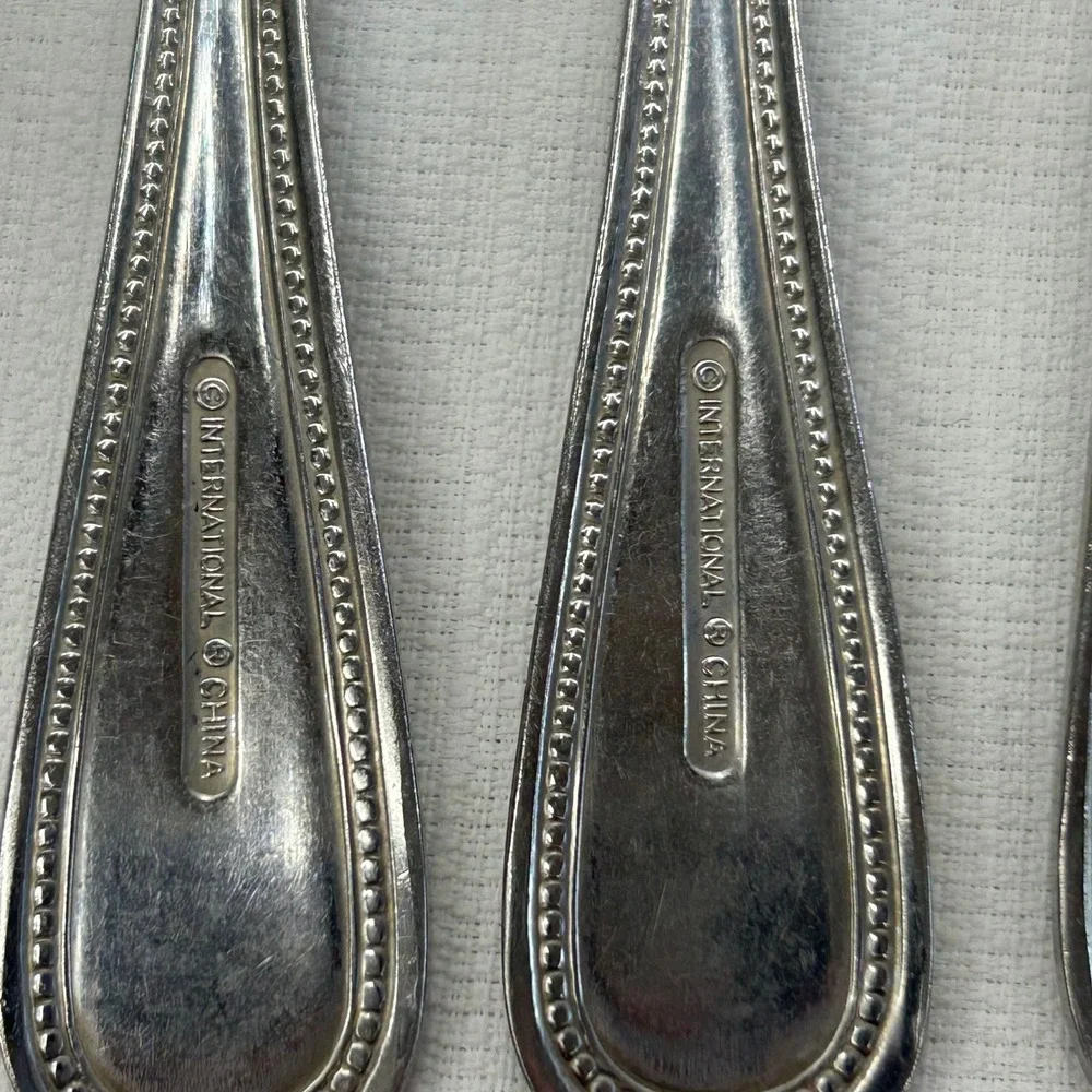 International Silver gently pre